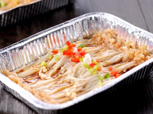 海淀锡纸烤金针菇